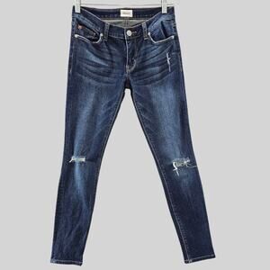 Hudson Jeans Womens Size 26 Krista Ankle Super Skinny Distressed